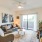 spacious living room with easy access to patio
